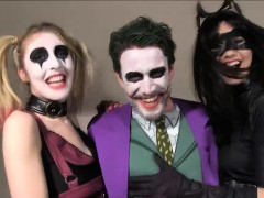 Badass villains Joker and Harley Quinn have some fun today