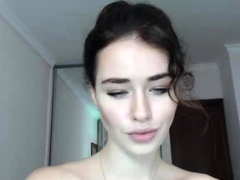 Hottest brunette solo webcam masturbation 2