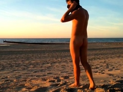 Nude Beach Twink Exposed Outdoors