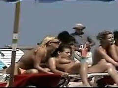 Girls At A Nudist Beach