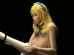 3D cartoon Alice in Wonerland getting licked and fucked