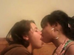 Interracial Girls Kissing