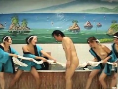 Subtitles Japanese bathhouse bizarre group bathing